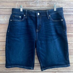 NWT Calvin Klein Hi Rise Denim Shorts Size 12